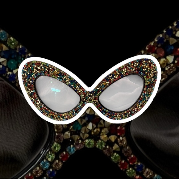 Colorful Rhinestone Glasses - Picture 1 of 2